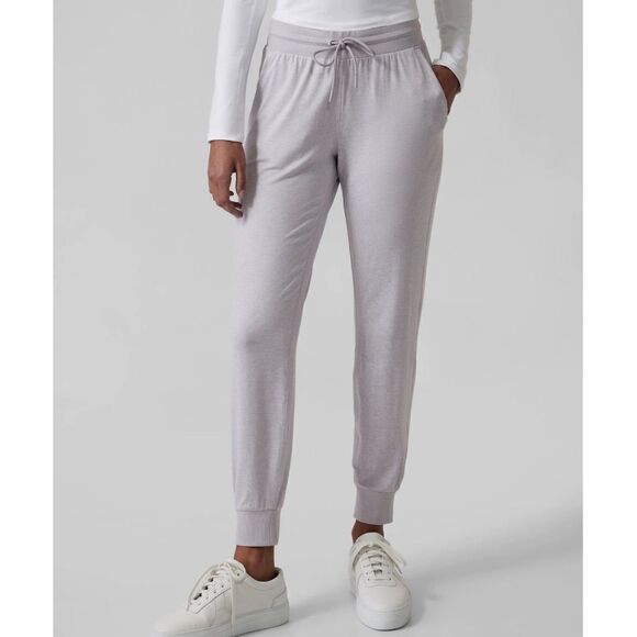 Athleta Uptempo Jogger Pants Gray XL Nwt - Picture 1 of 9